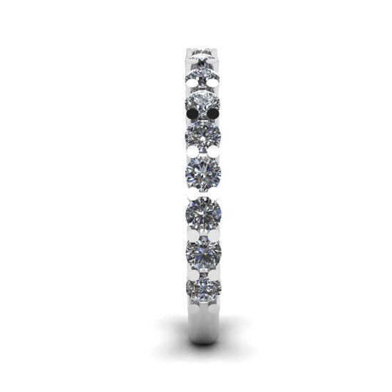 Anillo de 17 Diamantes en Oro Blanco de 18K,  Ampliar imagen 3