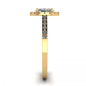 Anillo Diamante Oval Oro Amarillo - Photo 2