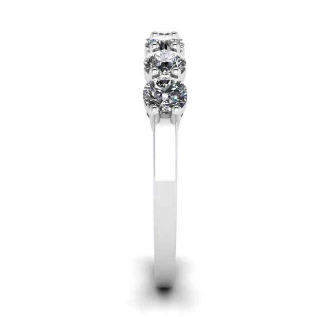 Anillo Eternal Seven Stone Diamond en oro blanco de 18 quilates - Photo 2