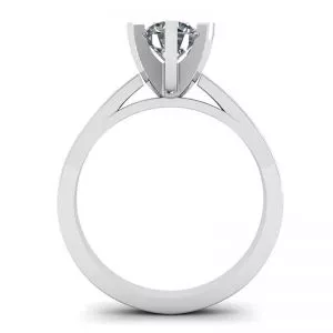 Anillo de Diamantes en Oro Blanco 18K para Compromiso - Photo 1