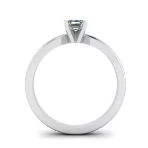 Anillo con Diamante Talla Esmeralda - Photo 1