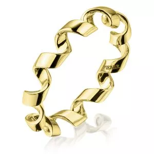 Anillo de Oro Amarillo - Colección Ruban